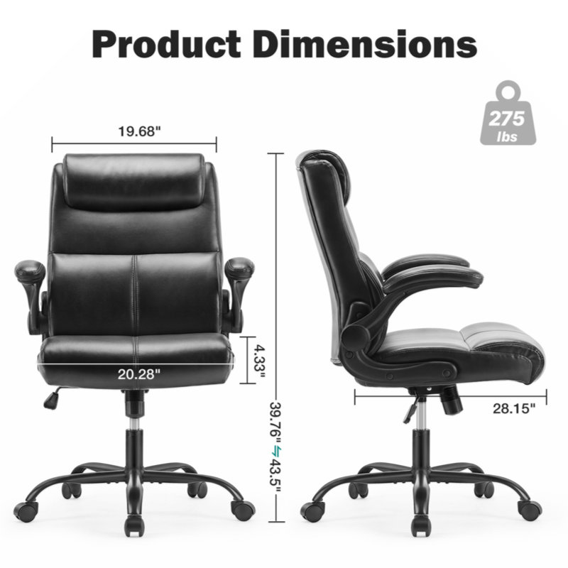 Ladonja PU Leather Executive Chair