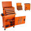 Armoire de rangement pour outils avec tablettes réglables et roues universelles - Isolation thermique fonctionnelle et confortable pour 5 boîtes à outils Garage Essential-737287194