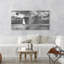 2AP6171 Sailing On A Silver Sea (BW) - Wrapped Canvas Art Prints-1041421472