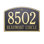 Cape Charles 2-Line Wall Address Plaque