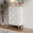 Light Luxury Style Shell Accent Chest