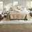 Breathable King Cotton Bedding Sets, Modern Linen Style For Home