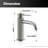 Mendavia Single Hole Bathroom Faucet-123627886