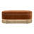 Oval Tufted Bullion Fringe Storage Bench-433287281