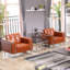 Chaise Hercules série contemporaine Lesley LeatherSoft-571175009