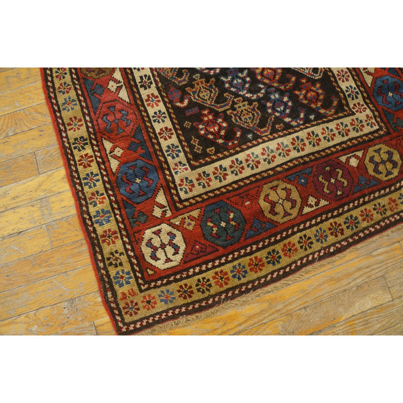 Hand Knotted Wool Geometric Area Rug