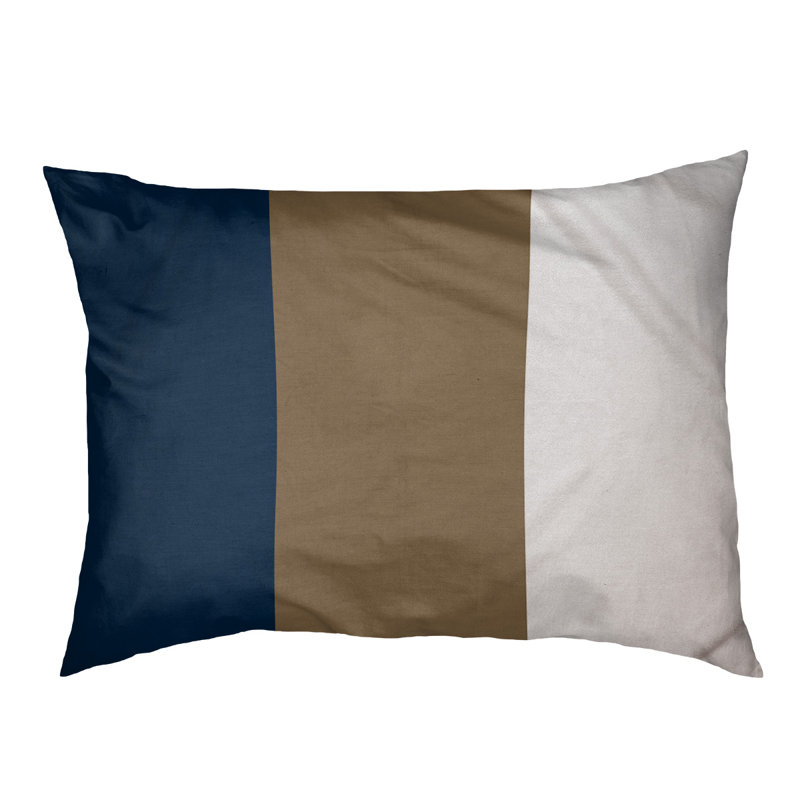 Coussin stylisé à rayures pour équipes de football, Petit (L 18 po x l 28 po), Principal
