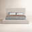 Ishia Upholstered Platform Bed-88302779-88302782