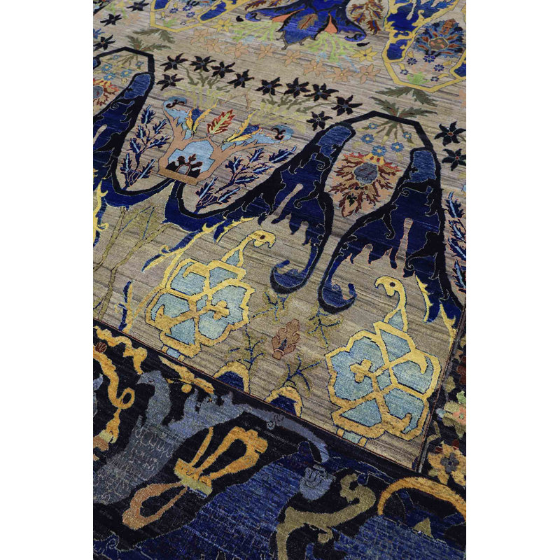 Silk Treasures Oriental Area Rug