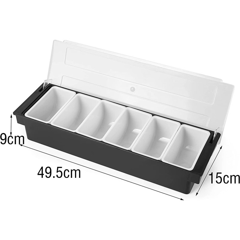 Belfry Kitchen Marlene Plastic Condiment Server