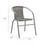 Fauteuil de terrasse empilable