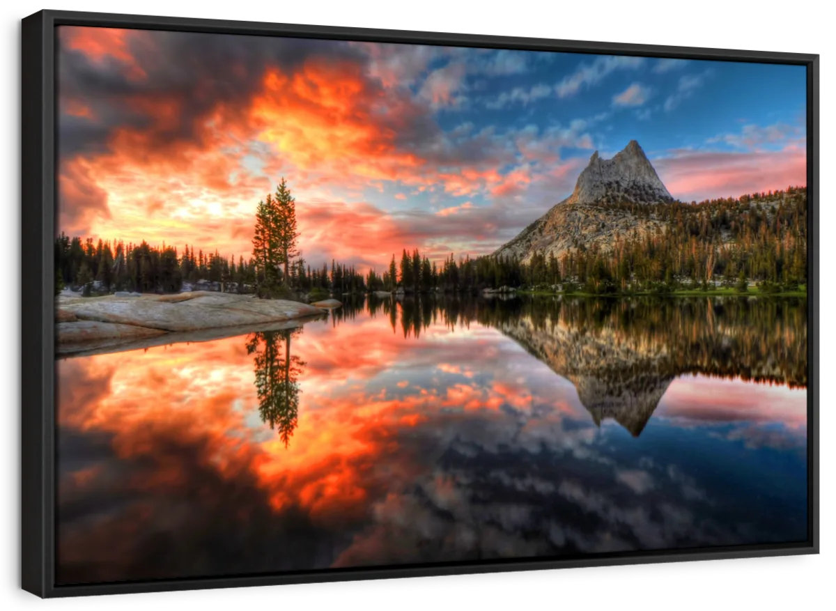 Loon Peak® Yosemite Park Sunset Canvas Print | Wayfair