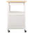 Anqi Solid Wood Top Kitchen Cart-362227370