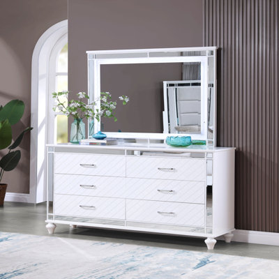 Miroir moderne pour commode