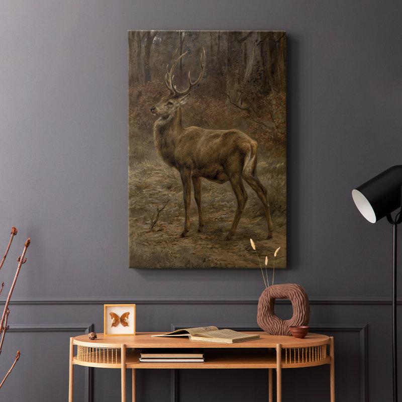 Imprimé animal rétro LVII - galerie Cavas, H 27 po x l 18 po