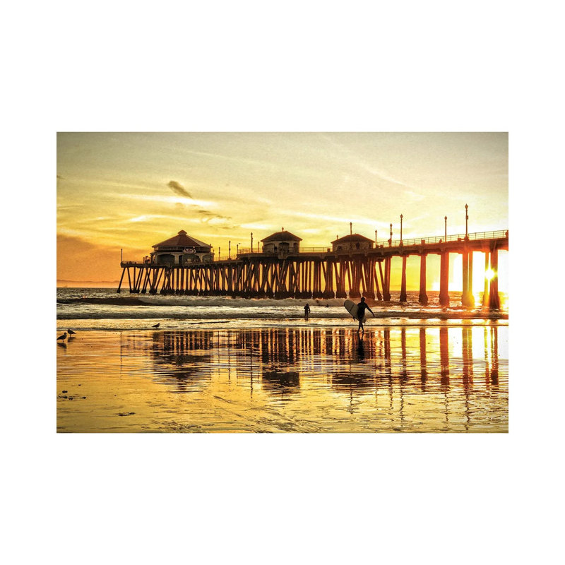 End Of Summer by Zoe Schumacher - Wrapped Canvas Print, 20.32 cm H x 30.48 cm W