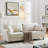 1 - Light Gold LED Crystal Swing Arm Sconce