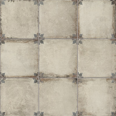 DAnticatto Decor 8.75" x 8.75" Porcelain Stone Look Wall & Floor Tile