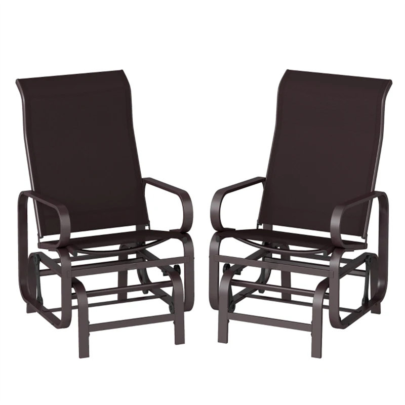 Ensemble de chaise haute, Noir, Brun