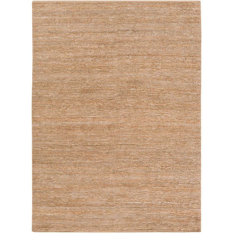 Tapis brun clair tissé à la main Kiah