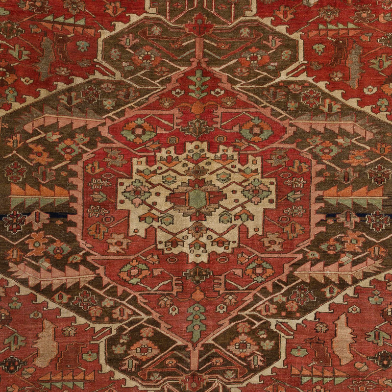 Tapis antique Heriz, vers 1900