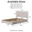 Lit plateforme tapissier Bensu Boucle-2123586219-2123862199