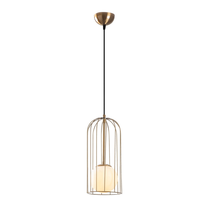Lustre moderne moderne, hauteur réglable de 23,6 à 54,7 pouces | Corps en métal, capuchon 15 x 15 cm | Douille E27, 40 W maximum | Blanc élégant et finition rétro | Parfait pour le salon, la salle à manger et les entrées