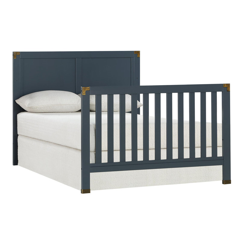 Hubble 5-in-1 Convertible Crib, Graphite Blue