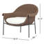 Suerte Outdoor Chair-Faux Black Hyacinth-816738653