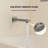 Wall Mount 10" High-Pressure Rainfall Shower System, Tub Shower Faucet Set with Rough-in Valve-73468220