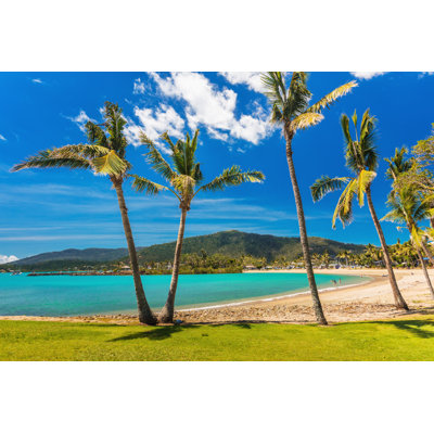 Sandy Beach - Wrapped Canvas Print