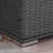 Iron Frame Grey Outdoor Storage Drawer, 34.39 In. Depth X Width 24.17 Height, Patio Option Box With Frame, D W H, Must-have