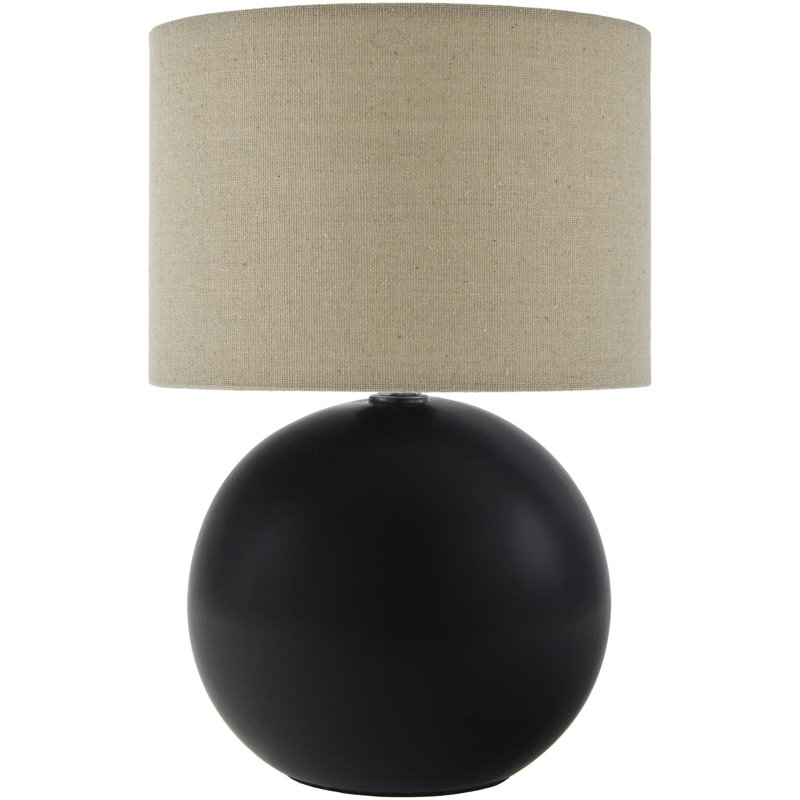 Pramit Accent Table Lamp, Black