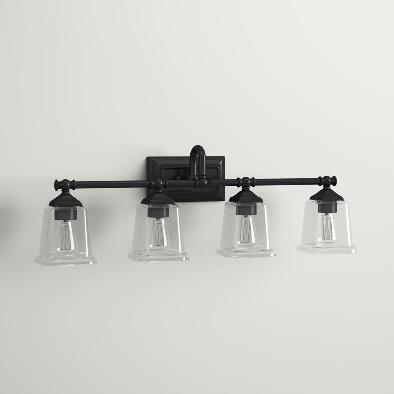 Ariel 4 - Light Dimmable Vanity Light, Earth Black