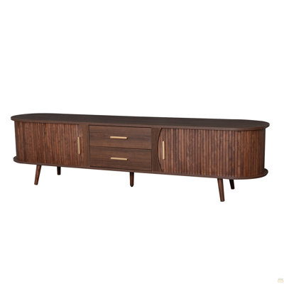 TV Stand For 80" TV, Entertainment Center With Storage