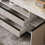 Meuble télé haut de style crème du plancher au plafond-105973770-105973768