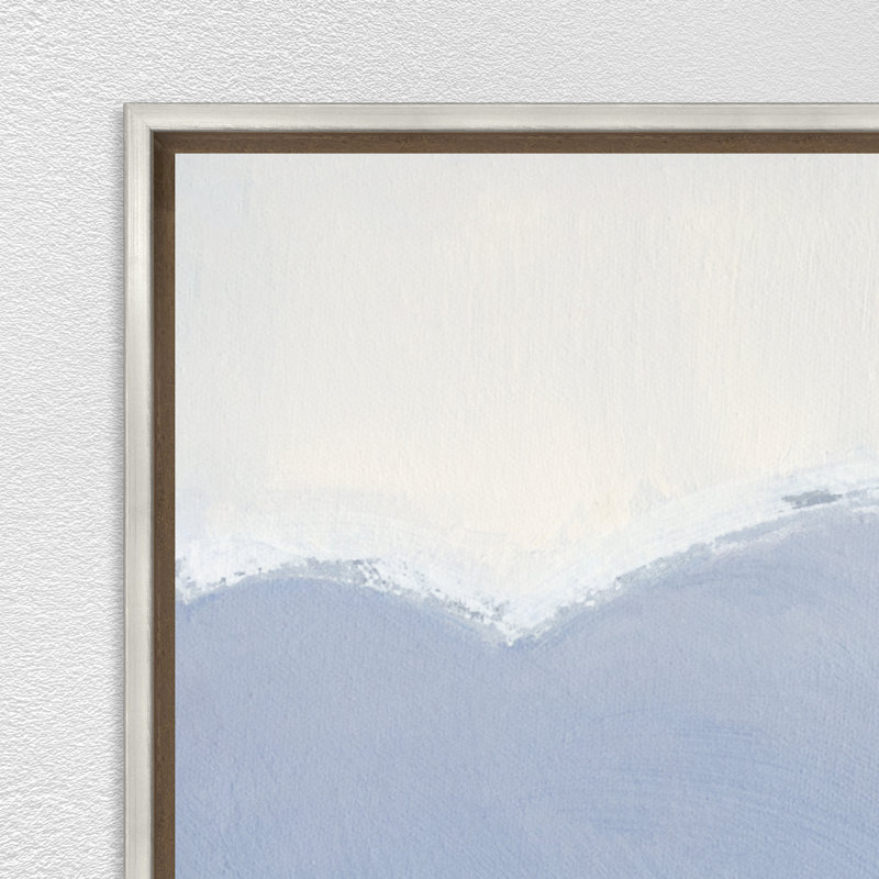 La tempête de juin revisitée, Toile à cadre flottant argent / brun, Non