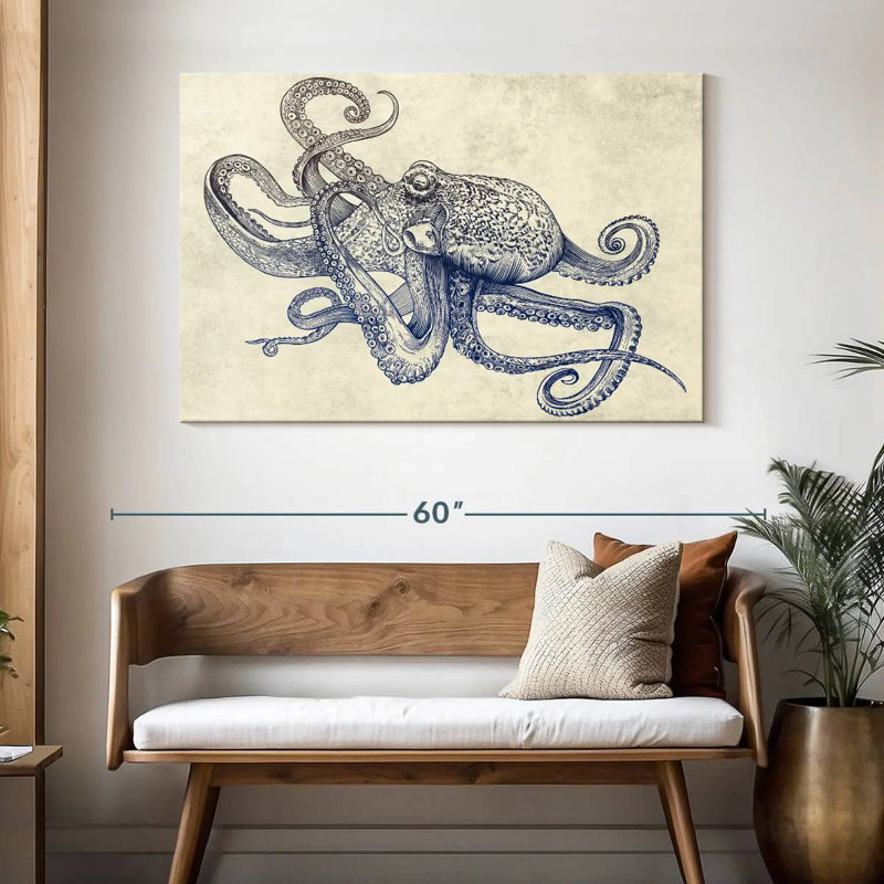 Octoflow, 32" H x 48" W