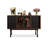 Black Solid Wood Sideboard