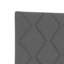  Fabric Headboard Geometric Manual 90 Cm Fabric-850517667