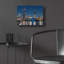 «Chicago Nighttime Skyline 6» par Epic Portfolio, art mural en verre acrylique Epic Art, 16 po x 12 po
