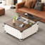Table basse à plateau relevable Farmhouse