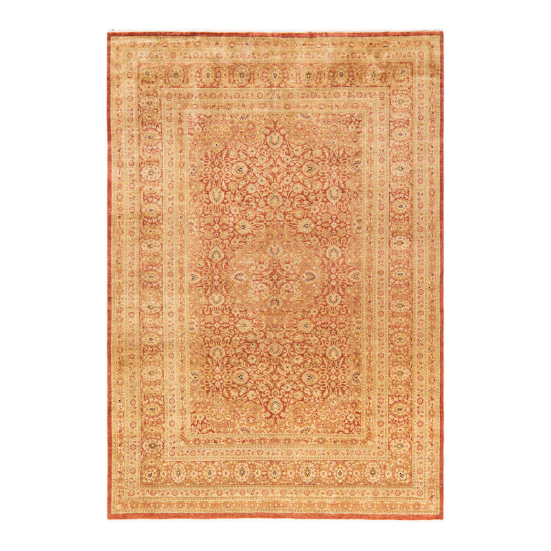 Classic One-of-a-Kind 6' 2" X 9' 4" Hand Knotted Area Rug