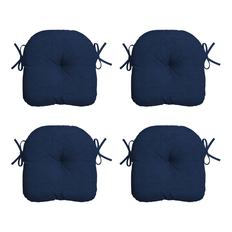 ARDEN Outdoor Seat Cushion, Dark Blue 