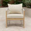 Méridienne d'extérieur, fauteuil d'appoint tissé pour patio avec coussin-1395759458