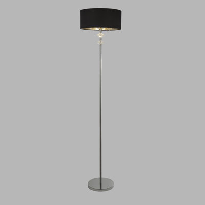 Magee 157.5cm Chrome Traditional Floor Lamp