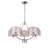 Chrysanthemum 5 - Light Fabric Dimmable Drum Chandelier-1516540471