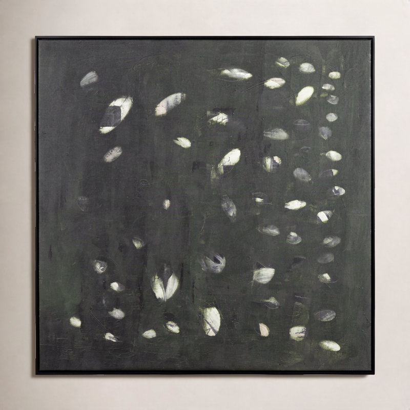 Verde Oculus Painting by Jamie Beckwith, 40" H x 40" W