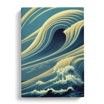 Sea View Abstract Vol.2 - Wrapped Canvas
