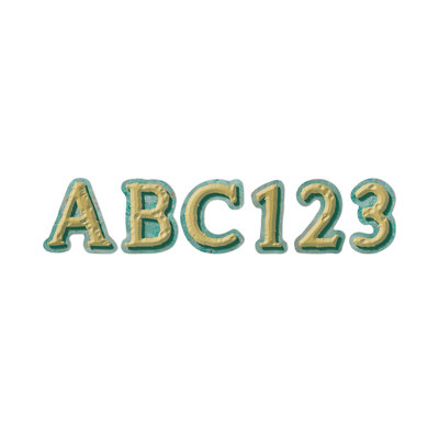 178 Piece Curiosity Garden Deco Letters Set